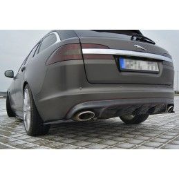 LAME ARRIERE MAXTON JAGUAR XF (X250) MK1 SPORTBRAKE S-PACK Noir Brillant