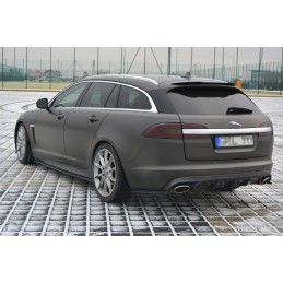 LAME ARRIERE MAXTON JAGUAR XF (X250) MK1 SPORTBRAKE S-PACK Noir Brillant