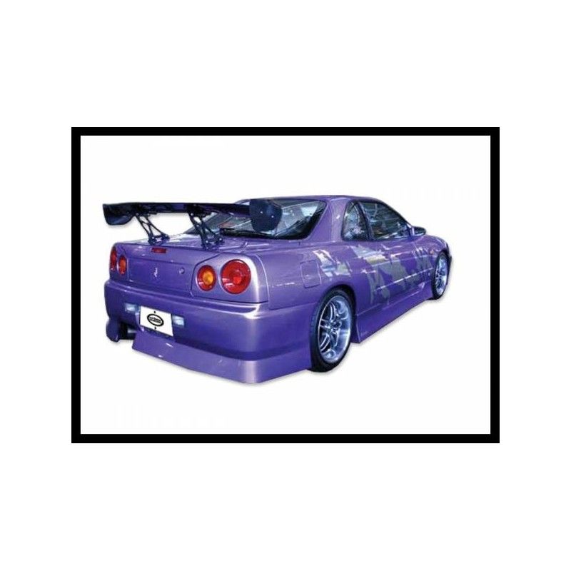 Pare-Choc Arrière Nissan Skyline R34 GTS 3P, Nissan Pare-Choc Arrière Nissan Skyline R34 GTS 3P, Nissan
