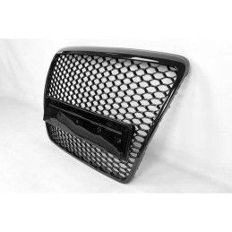 Calandre Audi A6 '04-08 C6 Black, A6/RS6 4F C6