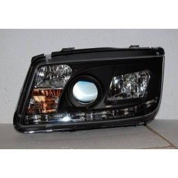 Phare Avant Lumière De Jour Volkswagen Bora/Jetta 4 '99 Noir, Volkswagen