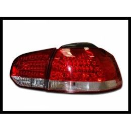 Feux Arrières Volkswagen Golf 6 Led Rouge, Volkswagen