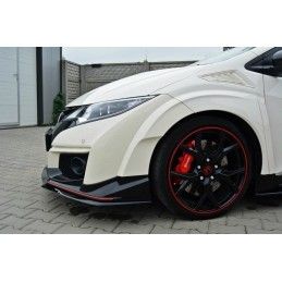 Maxton LAME DU PARE-CHOCS AVANT v.2 HONDA CIVIC IX TYPE R Gloss Black, HO-CI-9-TYPE-R-FD2G Tuning.fr