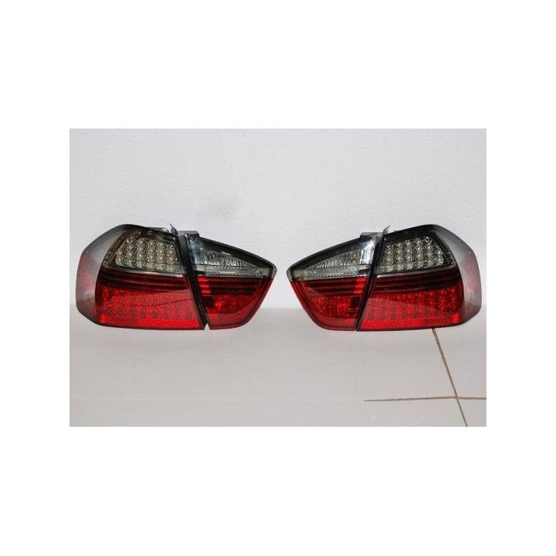 Feux Arrières BMW E90 05 4P Led Rouge Fumé, Bmw Feux Arrières BMW E90 05 4P Led Rouge Fumé, Bmw