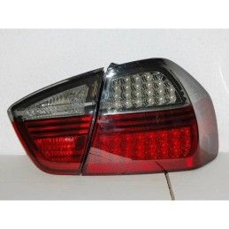 Feux Arrières BMW E90 05 4P Led Rouge Fumé, Bmw