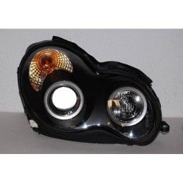 Phare Avant Mercedes W203 2001-2007 Noir, Mercedes