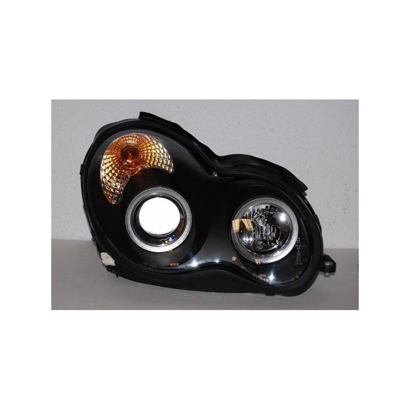 Phare Avant Mercedes W203 2001-2007 Noir, Mercedes Phare Avant Mercedes W203 2001-2007 Noir, Mercedes