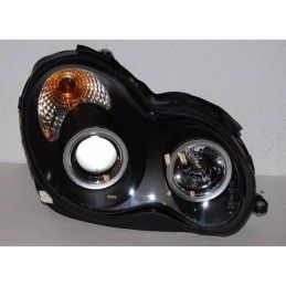 Phare Avant Mercedes W203 2001-2007 Noir, Mercedes