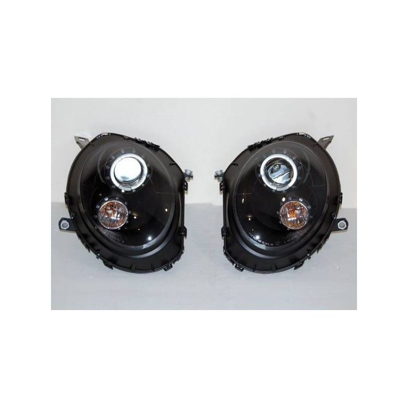 Phare Avant Mini Cooper R55 / R56 / R57 06-10 Noir, Mini Phare Avant Mini Cooper R55 / R56 / R57 06-10 Noir, Mini