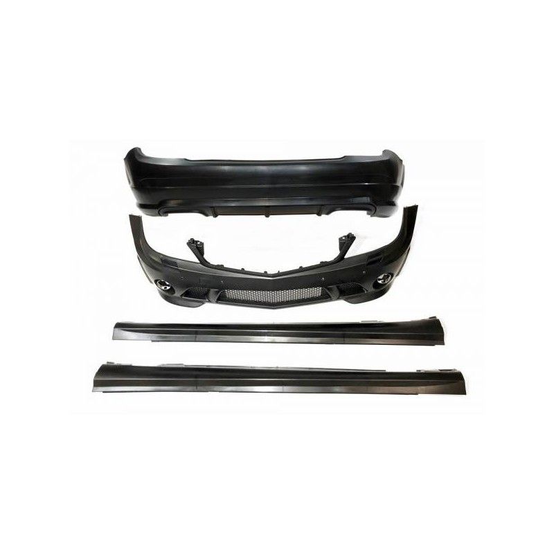 Kit De Carrosserie Mercedes W204 07-10 Look C63 ABS, W204 Kit De Carrosserie Mercedes W204 07-10 Look C63 ABS, W204