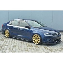 SET DES DIFFUSEUR DES BAS DE CAISSE VOLKSWAGEN JETTA MK6 SEDAN AVANT FACELIFT Noir Brillant