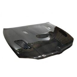 Capot Carbone BMW E81 / E82 / E87 / E88 Look M3 GTR 4 Prises, Serie 1 E81/ E82/ E87/ E88