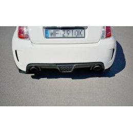 Maxton LAME DU PARE-CHOCS ARRIERE FIAT 500 ABARTH MK1 Gloss Black, FI-500-ABARTH-RSD1G Tuning.fr