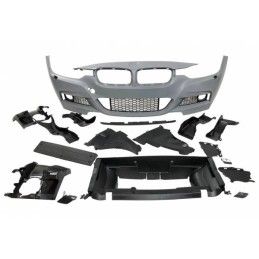 Pare-Choc Avant BMW F30 / F31 Look M-Tech ABS, Serie 3 F30/ F31
