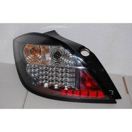 Feux Arrières Opel Astra H 5P 04-08 Led Noir, Opel