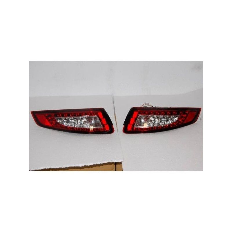 Feux Arrières Porche 997 '05'09, Led Rouge Fumé, Porsche Feux Arrières Porche 997 '05'09, Led Rouge Fumé, Porsche