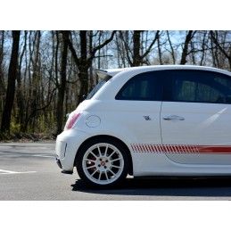 Maxton BECQUET EXTENSION FIAT 500 ABARTH MK1 Gloss Black, FI-500-ABARTH-CAP1G Tuning.fr