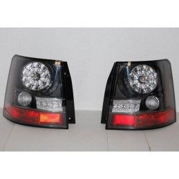 Feux Arrières Range Rover 06 Led Noir Intermittente, Land Rover