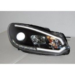 Phare Avant Lumière De Jour Volkswagen Golf 6 Noir, Volkswagen