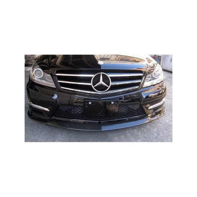 Déflecteur Avant Mercedes W204 C63 2011-2014 Carbone, W204 Déflecteur Avant Mercedes W204 C63 2011-2014 Carbone, W204
