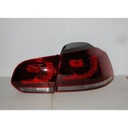 Feux Arrières Volkswagen Golf 6 Rouge/Fumé Type R32, Volkswagen