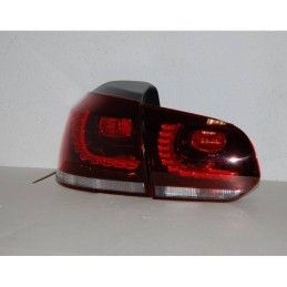 Feux Arrières Volkswagen Golf 6 Rouge/Fumé Type R32, Volkswagen