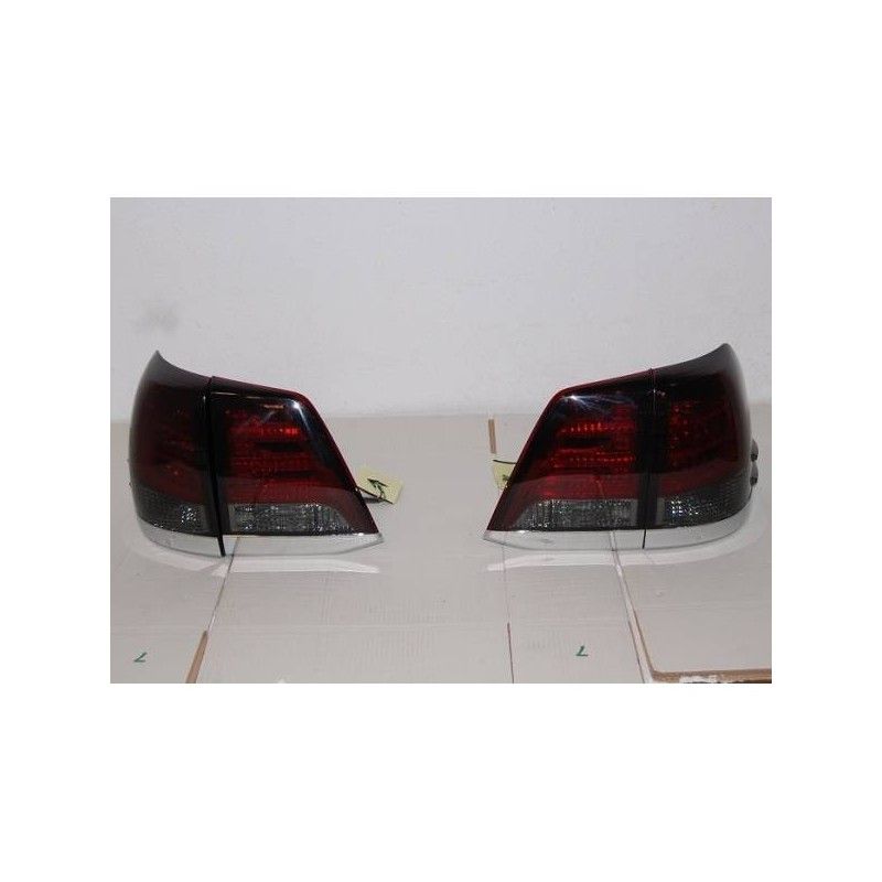 Feux Arrières Toyota Land Cruiser Fj200 08 Led Rouge Fumé, Toyota Feux Arrières Toyota Land Cruiser Fj200 08 Led Rouge Fumé, Toyota
