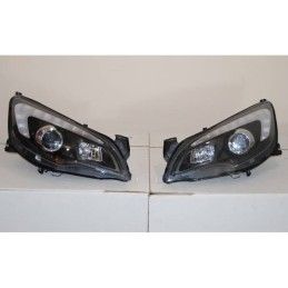 Phare Avant Lumière De Jour Opel Astra J DRL Noir, Opel