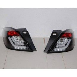 Feux Arrières Cardna Opel Astra H 3P 04-08 Led Noir Led Clignotante, Opel