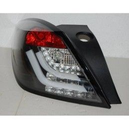 Feux Arrières Cardna Opel Astra H 3P 04-08 Led Noir Led Clignotante, Opel