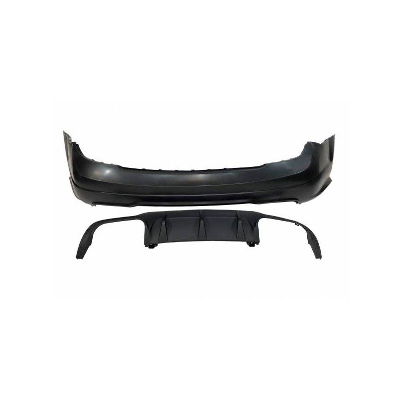 Pare-Choc Arrière Mercedes W204 2/4 Portes Look AMG 11-13, W204 Pare-Choc Arrière Mercedes W204 2/4 Portes Look AMG 11-13, W204