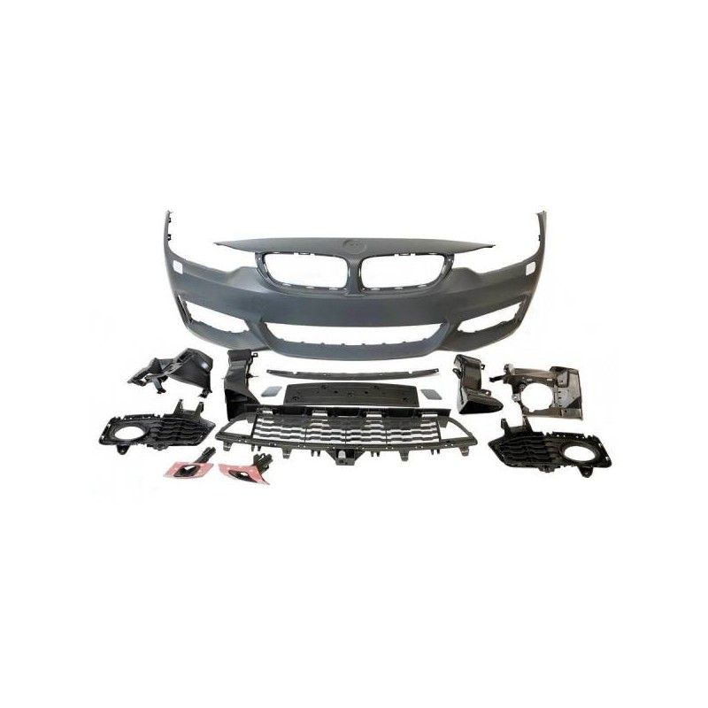 Pare-Choc Avant BMW F32 F33 F36 Look M-Tech ABS, Serie 4 F32/ M4 Pare-Choc Avant BMW F32 F33 F36 Look M-Tech ABS, Serie 4 F32/ M4