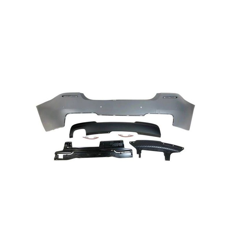 Pare-Choc Arrière BMW F10 10-16 Look M-Tech Capteurs, Serie 5 F10/ F11 Pare-Choc Arrière BMW F10 10-16 Look M-Tech Capteurs, Serie 5 F10/ F11