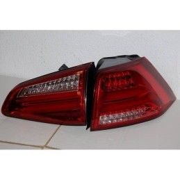 Feux Arrières Volkswagen Golf 7 2013 Led Red Cardna, Volkswagen