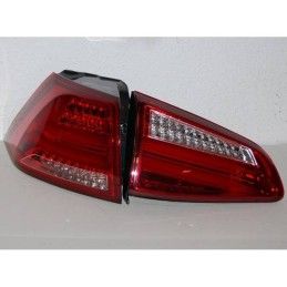 Feux Arrières Volkswagen Golf 7 2013 Led Red Cardna, Volkswagen