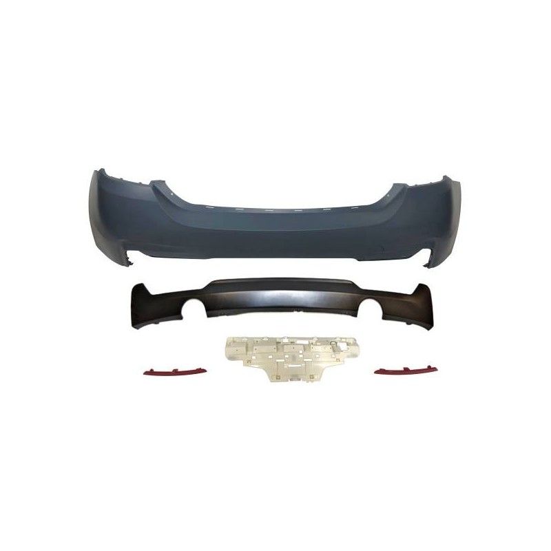 Pare-Choc Arrière BMW F32 / F33 / F36 Sortie Double, Serie 4 F32/ M4 Pare-Choc Arrière BMW F32 / F33 / F36 Sortie Double, Serie 4 F32/ M4