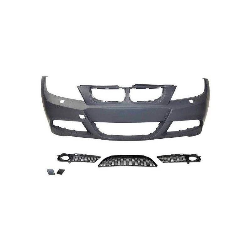 Pare-Choc Avant BMW E90 / E91 2005-2008 Look M-Tech Washer ABS, Serie 3 E90/ E91 Pare-Choc Avant BMW E90 / E91 2005-2008 Look M-Tech Washer ABS, Serie 3 E90/ E91