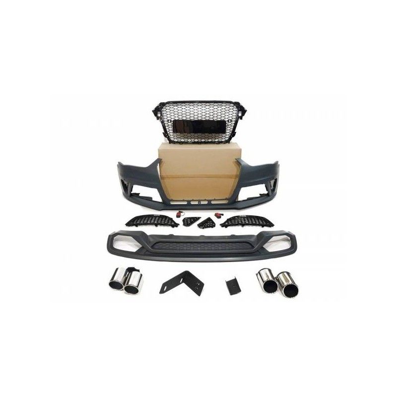 Kit De Carrosserie Audi A4 13-15 B8 Look RS4 ABS, A4 B9 Kit De Carrosserie Audi A4 13-15 B8 Look RS4 ABS, A4 B9