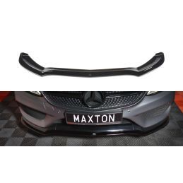 LAME AVANT MAXTON / SPLITTER V.1 MERCEDES- BENZ C-CLASS W205 COUPE AMG-LINE Noir Brillant