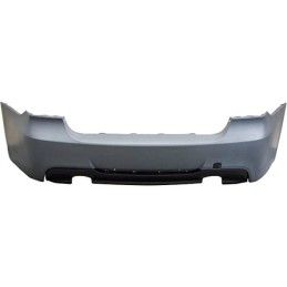 Pare-Choc Arrière BMW E90 Look M Tech Double Sortie ABS, Serie 3 E90/ E91