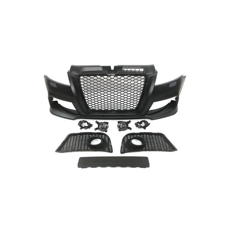 Pare-Choc Avant Audi A3 Et Sportback 09-12 RS3 ABS Brouillard, A3/ S3/ RS3 8P Pare-Choc Avant Audi A3 Et Sportback 09-12 RS3 ABS Brouillard, A3/ S3/ RS3 8P