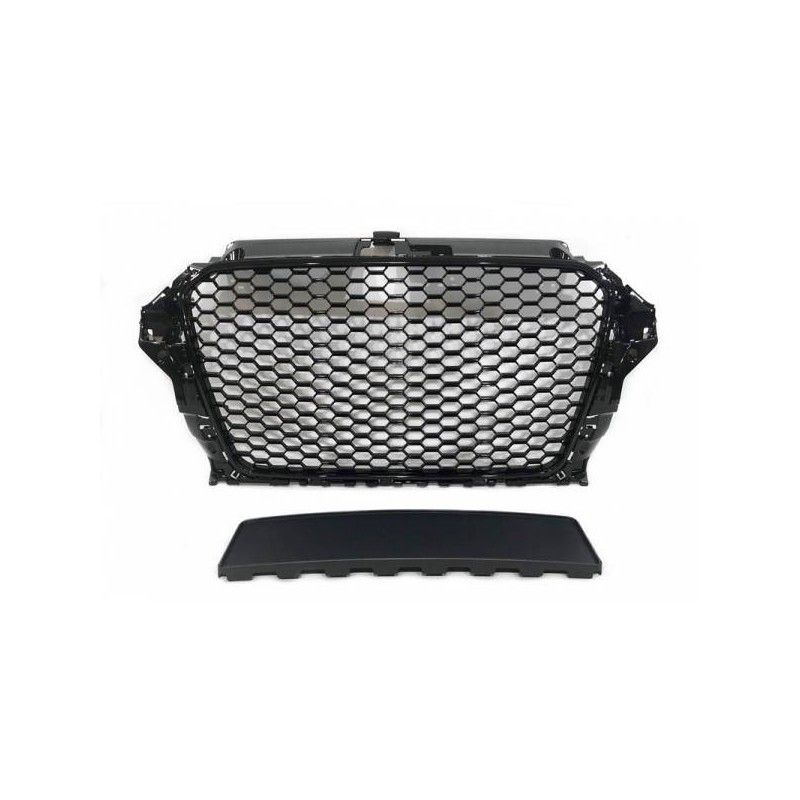 Calandre Avant Audi A3 V8 Look RS3 2013-2015, Audi Calandre Avant Audi A3 V8 Look RS3 2013-2015, Audi