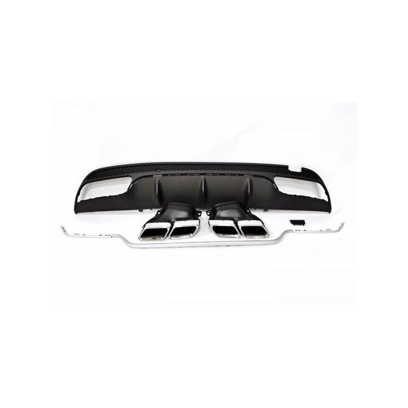 Déflecteur Arrière Mercedes W205 2014-2018 4P / SW Look AMG C63 ABS, W205 Déflecteur Arrière Mercedes W205 2014-2018 4P / SW Look AMG C63 ABS, W205