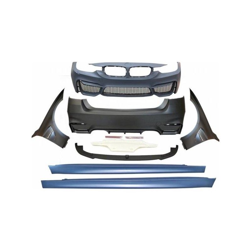 Kit De Carrosserie BMW F30 Look M4 Ailette, Serie 3 F30/ F31 Kit De Carrosserie BMW F30 Look M4 Ailette, Serie 3 F30/ F31