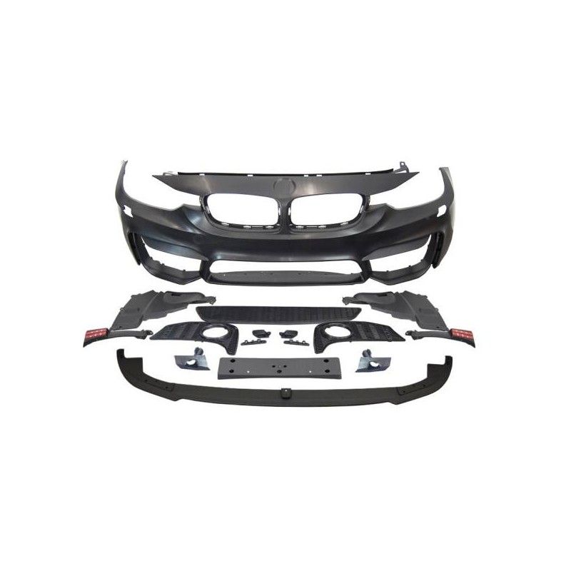 Pare-Choc Avant BMW F30 / F31 Look M3 ABS Logement Brouillard, Serie 3 F30/ F31 Pare-Choc Avant BMW F30 / F31 Look M3 ABS Logement Brouillard, Serie 3 F30/ F31