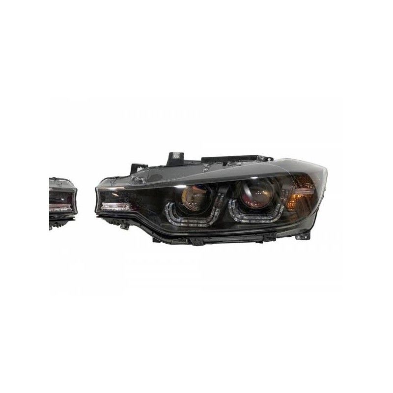 Phare Avant Yeux D'Ange BMW F30 / F31 Black, Bmw Phare Avant Yeux D'Ange BMW F30 / F31 Black, Bmw