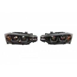 Phare Avant Yeux D'Ange BMW F30 / F31 Black, Bmw