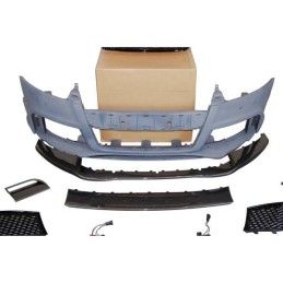 Pare-Choc Avant Audi TT 06-14 8J Look RS Spoiler Look Carbono, Audi