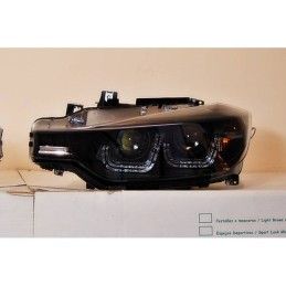 Phare Avant BMW F30 / F31 Noir, Bmw