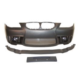 Pare-Choc Avant BMW E60 04-09 Type M1 Plastique Antibrouillard, Serie 5 E60/ E61